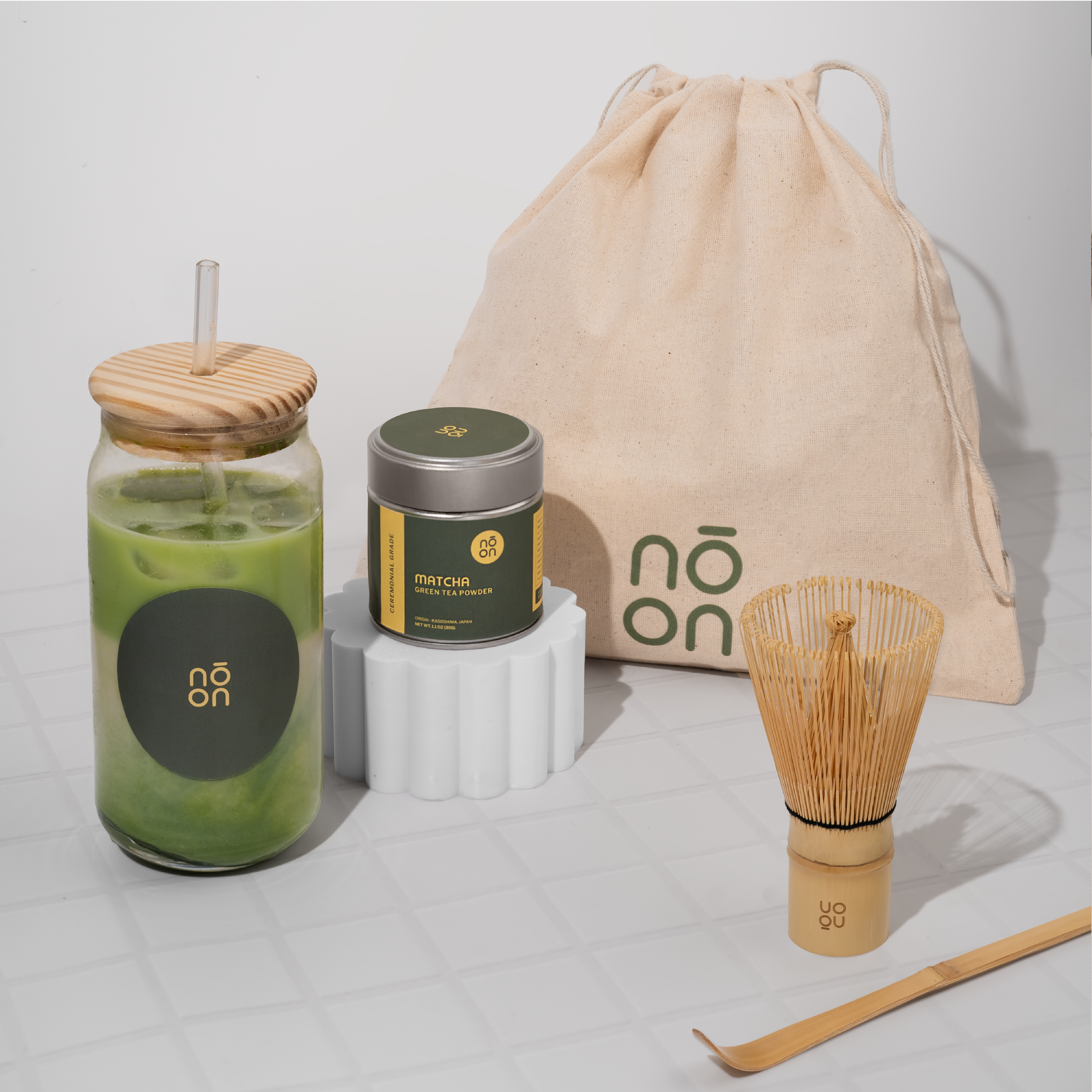 Noon Matcha Starter Kit – The Noon Club