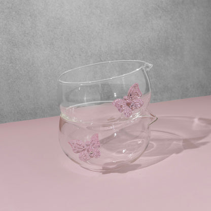 Pink Flutter Matcha Bowl Set (Valentine's Edition)