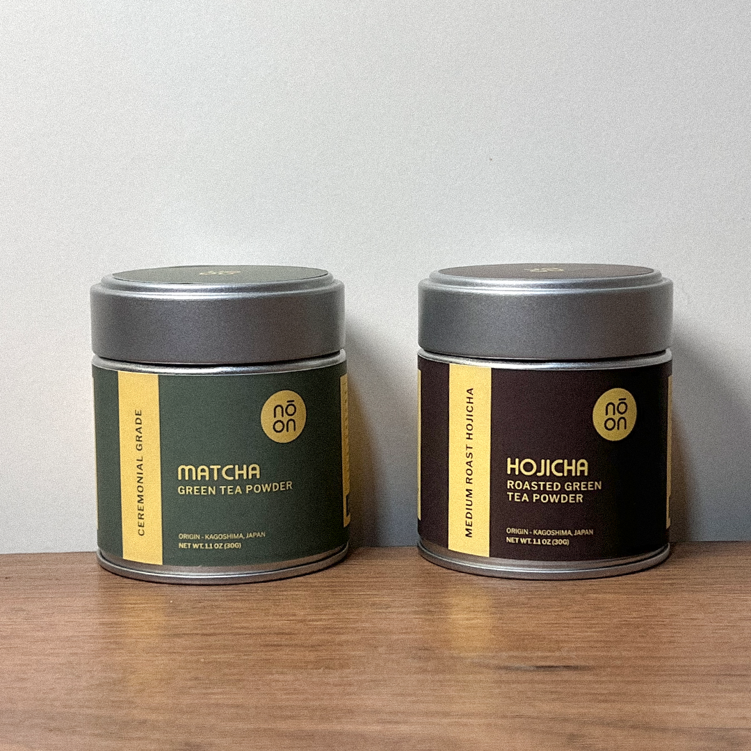 The Matcha-Hojicha Pair
