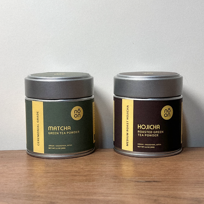 The Matcha-Hojicha Pair