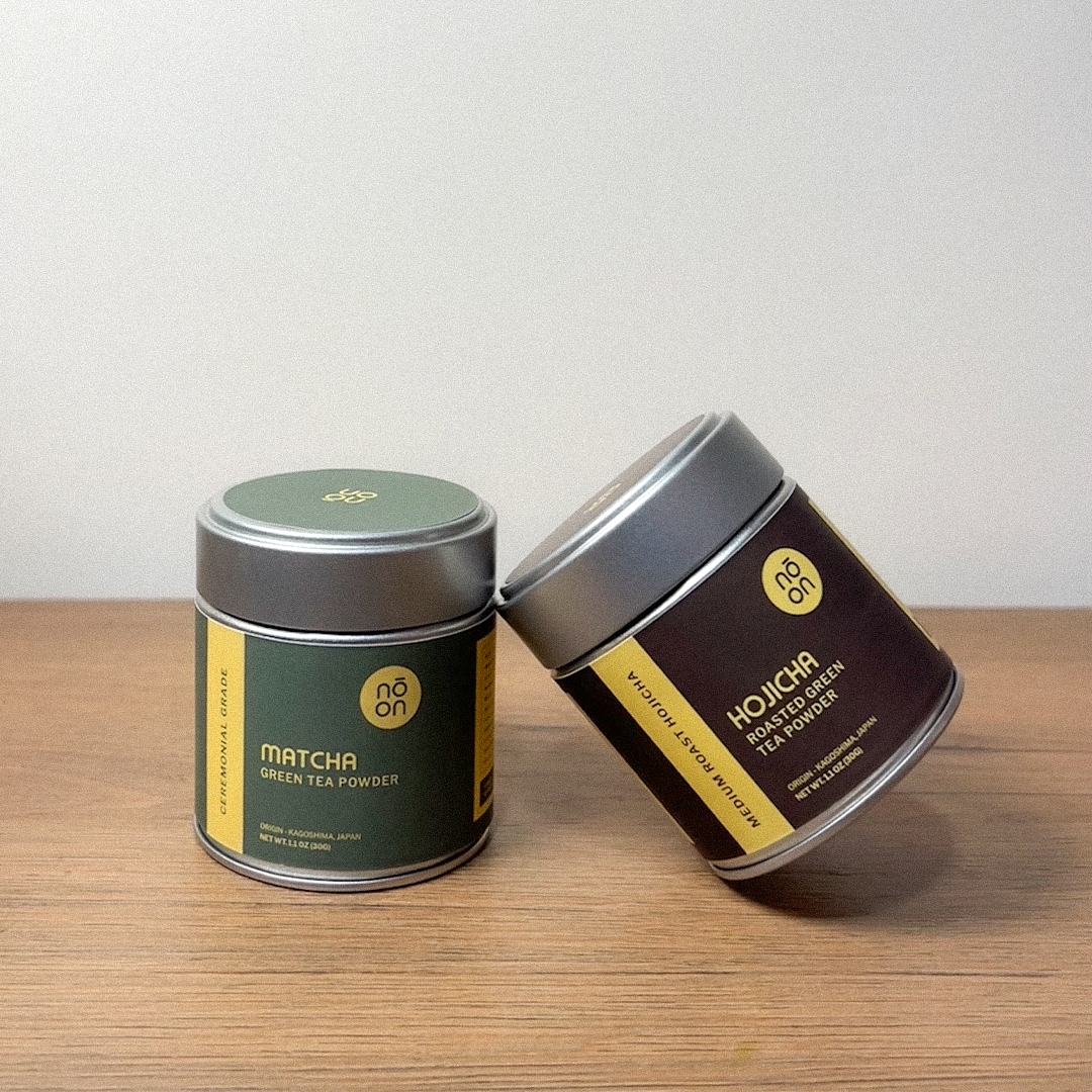The Matcha-Hojicha Pair