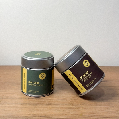 The Matcha-Hojicha Pair