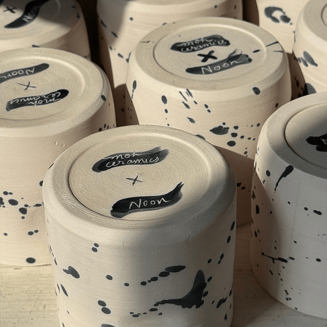 Moh for Noon Ceramic Matcha Bowl Set of 3