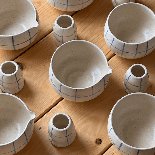 Moh for Noon Ceramic Matcha Bowl Set of 3