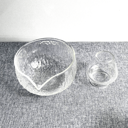 Noon Matcha Crystal Bowl Set