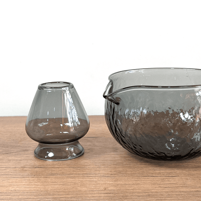 Noon Matcha Crystal Bowl Set