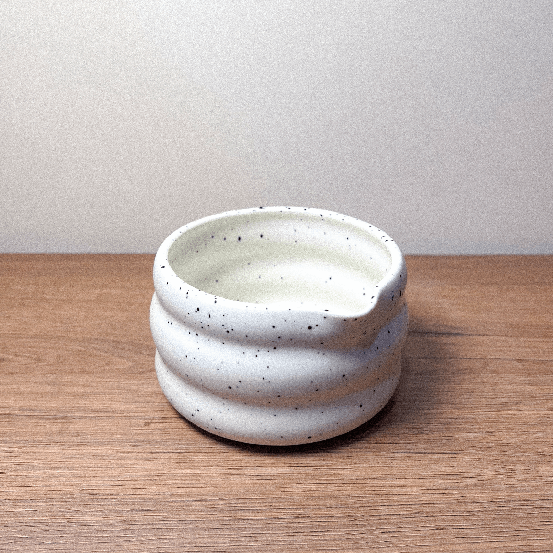 Noon Dot Ceramic Matcha Bowl