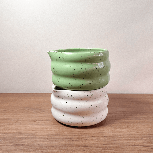 Noon Dot Ceramic Matcha Bowl