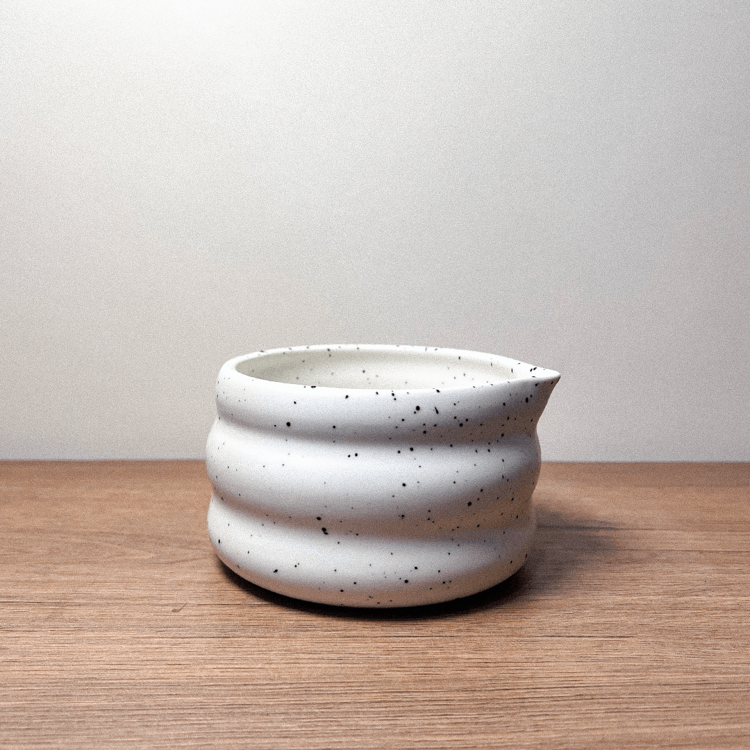 Noon Dot Ceramic Matcha Bowl