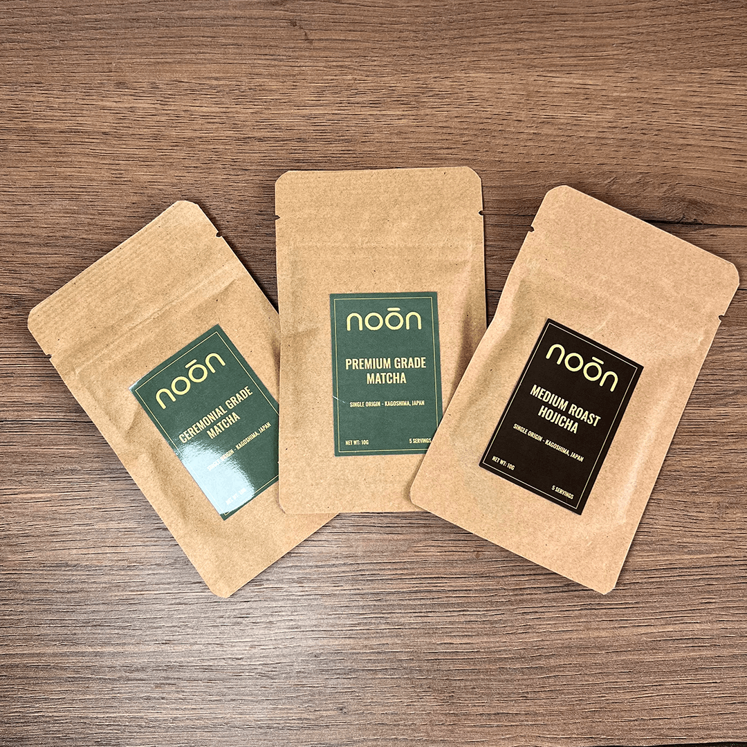 Noon Matcha Sampler Trio
