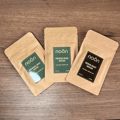 Noon Matcha Sampler Trio