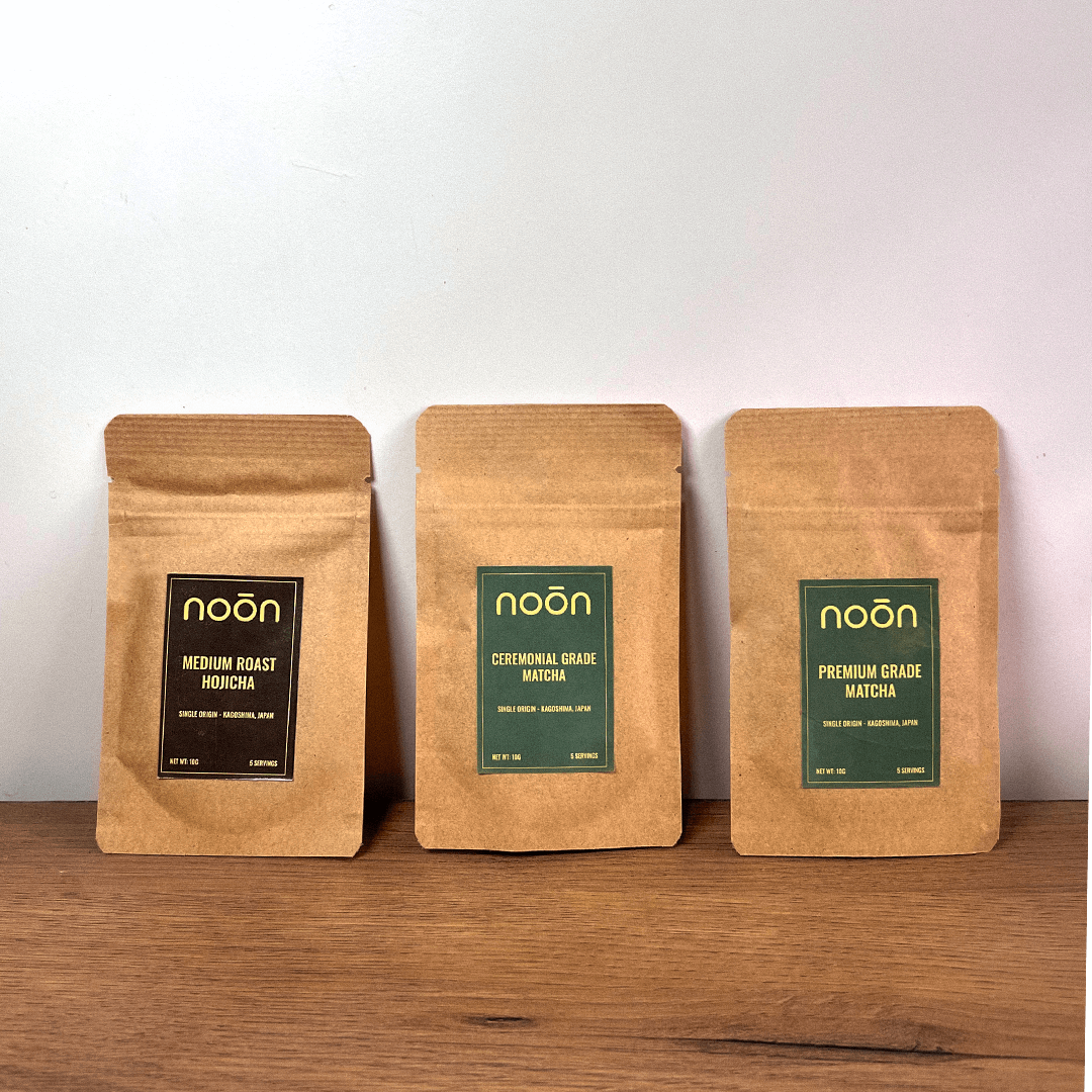 Noon Matcha Sampler Trio