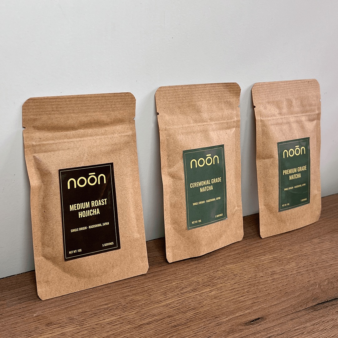 Noon Matcha Sampler Trio