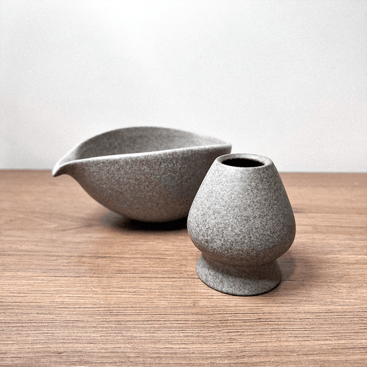 Noon Matcha Sandstone Bowl Set