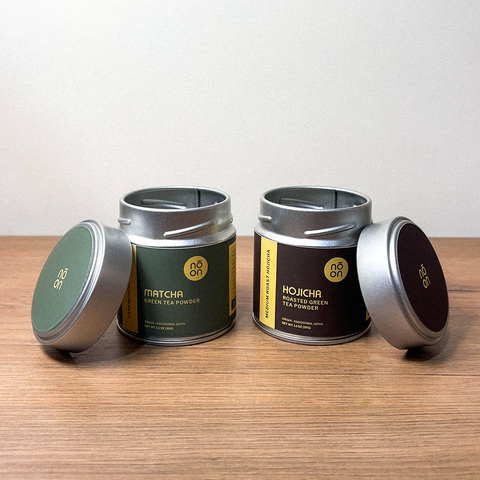 The Matcha-Hojicha Pair